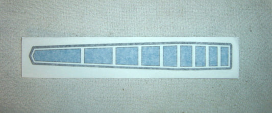 (08A) Decal Front or Rear Fender Stripe Honda QA50K1