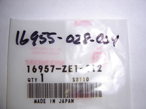 Petcock Gasket Honda Z50K3-78 XR75K0-76 QA50 OEM-hondanuts-Z50-CT70-QA50-SL70-XR75-parts-NOS-OEM-Honda