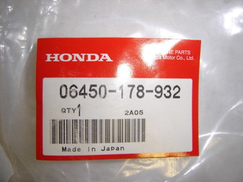 (13) Brake Shoe Set Honda Z50 CT70 QA50 SL70 OEM-hondanuts-Z50-CT70-QA50-SL70-XR75-parts-NOS-OEM-Honda