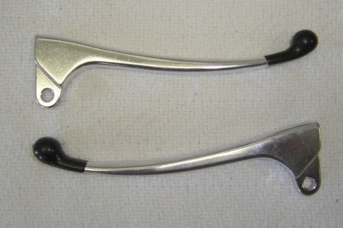 Rubber Tipped Brake Lever Set Honda SL70 SL100 XR75 Left and Right-hondanuts-Z50-CT70-QA50-SL70-XR75-parts-NOS-OEM-Honda