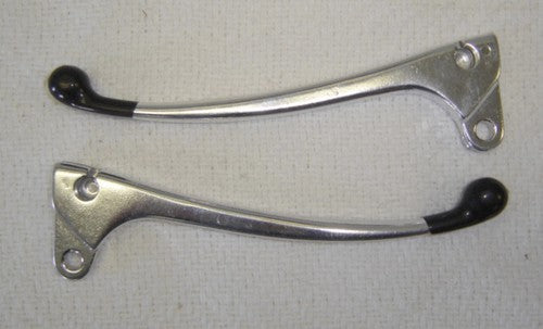 Rubber Tipped Brake Lever Set Honda SL70 SL100 XR75 Left and Right-hondanuts-Z50-CT70-QA50-SL70-XR75-parts-NOS-OEM-Honda