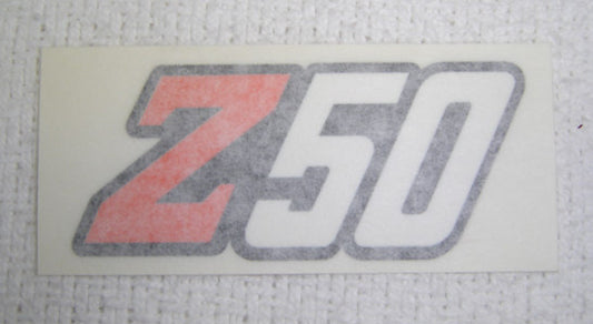Decal Side Honda Z50 1976 Minitrail Left Side Cover-hondanuts-Z50-CT70-QA50-SL70-XR75-parts-NOS-OEM-Honda