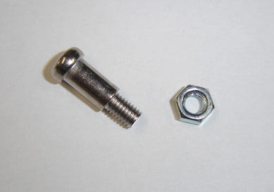 (25B) Lever Screw w/nut Silver Honda Z50 QA50  CT70-hondanuts-Z50-CT70-QA50-SL70-XR75-parts-NOS-OEM-Honda