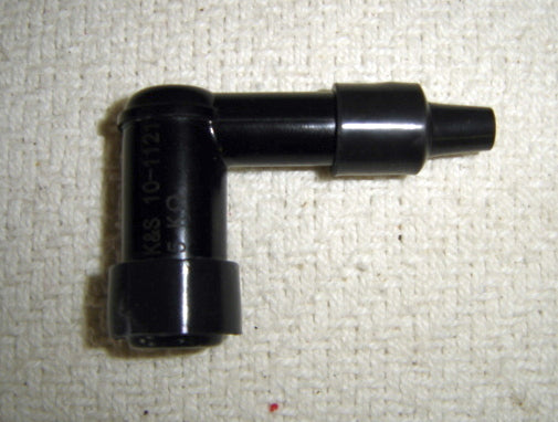 K&S Spark Plug Cap 90 Degree Resistor 14mm Cap Type