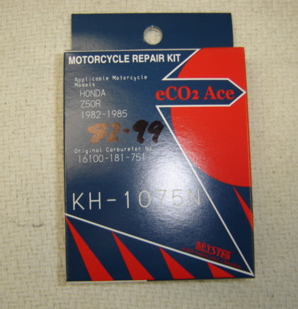 (01A) Carburetor Rebuild Kit Honda  Z50R 1982-1999 Keyster