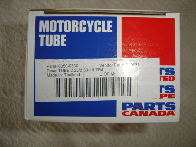 16" Tube SL70 XL70 Parts Unlimited Tube-Northeast Vintage Cycle Inc.-Z50-CT70-QA50-SL70-XR75-parts-NOS-OEM-Honda