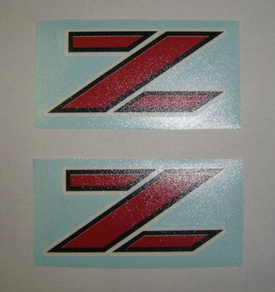 Decal Set Number Plate Honda Z50R 1982-hondanuts-Z50-CT70-QA50-SL70-XR75-parts-NOS-OEM-Honda