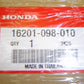 (08) Intake Manifold Gasket Honda CT70 OEM-hondanuts-Z50-CT70-QA50-SL70-XR75-parts-NOS-OEM-Honda