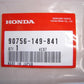 (18) Front Fork Seal Honda SL70 ST90 XR75 OEM-hondanuts-Z50-CT70-QA50-SL70-XR75-parts-NOS-OEM-Honda