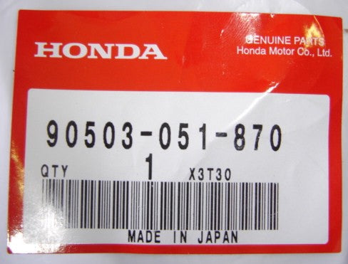 (07) Steering Stem Nut Washer Honda Z50K0-K2 OEM-hondanuts-Z50-CT70-QA50-SL70-XR75-parts-NOS-OEM-Honda