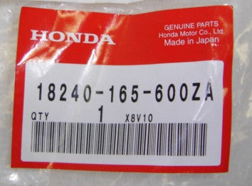 Exhaust Guard Lower Black or Chrome Honda OEM-hondanuts-Z50-CT70-QA50-SL70-XR75-parts-NOS-OEM-Honda