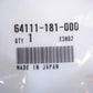 (09) Band Oring Front Number Plate Honda Z50R 1979-87 OEM-hondanuts-Z50-CT70-QA50-SL70-XR75-parts-NOS-OEM-Honda