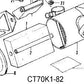 (15) Decal Air Cleaner Honda Z50K3-78 Z50R 1979-87 CT70K1-82-hondanuts-Z50-CT70-QA50-SL70-XR75-parts-NOS-OEM-Honda
