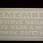 Decal Preserve Nature Honda Z50 K3-K6 CT70K1-1980-hondanuts-Z50-CT70-QA50-SL70-XR75-parts-NOS-OEM-Honda