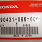 (19) Clutch Nut Lock Washer Honda CT70 SL70 XL70 Z50 1976-1999 OEM-hondanuts-Z50-CT70-QA50-SL70-XR75-parts-NOS-OEM-Honda