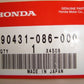 (23) Clutch Nut Lock Washer Honda CT70 SL70 XL70 Z50 1976-1999 OEM-hondanuts-Z50-CT70-QA50-SL70-XR75-parts-NOS-OEM-Honda