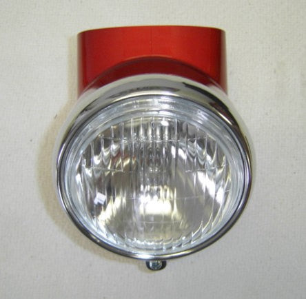 (15B) Headlight Bucket W/ Light Honda CT70 CL70 CL90 SL90 S90-hondanuts-Z50-CT70-QA50-SL70-XR75-parts-NOS-OEM-Honda