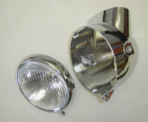 (15B) Headlight Bucket W/ Light Honda CT70 CL70 CL90 SL90 S90-hondanuts-Z50-CT70-QA50-SL70-XR75-parts-NOS-OEM-Honda