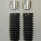 (09B) Fork Boot W/ Collars Set Honda Z50 K0-78 CT70K0-hondanuts-Z50-CT70-QA50-SL70-XR75-parts-NOS-OEM-Honda