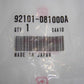 Lower Engine Mounting Bolt Honda Z50K0-K2 Minitrail OEM-hondanuts-Z50-CT70-QA50-SL70-XR75-parts-NOS-OEM-Honda