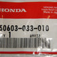 (02) Footpeg Pivot Pin  Honda CT70 SL70  Z50K3 SL350K1-K2 OEM-hondanuts-Z50-CT70-QA50-SL70-XR75-parts-NOS-OEM-Honda