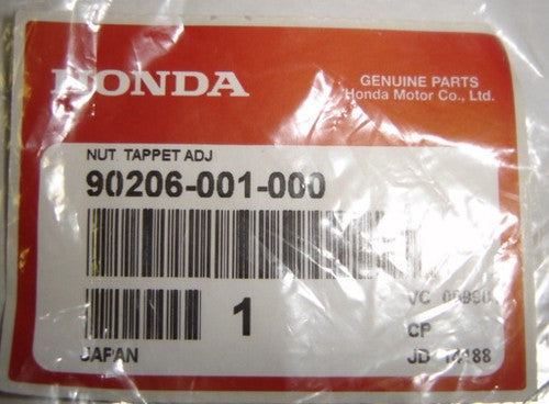 (15) Tappet Nut Honda Z50 CT70 SL70 OEM-hondanuts-Z50-CT70-QA50-SL70-XR75-parts-NOS-OEM-Honda