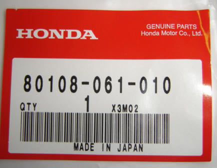 (12) Rubber Grommet Spacer Collar Honda Z50 CT70 OEM-hondanuts-Z50-CT70-QA50-SL70-XR75-parts-NOS-OEM-Honda