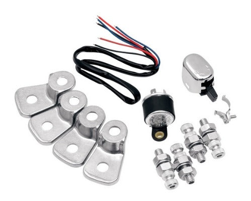 Turn Signal Wiring Kit w/ Brackets CT70-hondanuts-Z50-CT70-QA50-SL70-XR75-parts-NOS-OEM-Honda