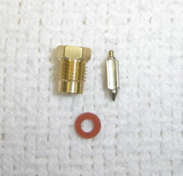 Carburetor Needle and Seat Honda Z50K0-75 QA50K0-K3-hondanuts-Z50-CT70-QA50-SL70-XR75-parts-NOS-OEM-Honda