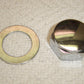 (08A, 10A) Steering Stem Nut W/ Washer Honda Z50 CT70-hondanuts-Z50-CT70-QA50-SL70-XR75-parts-NOS-OEM-Honda