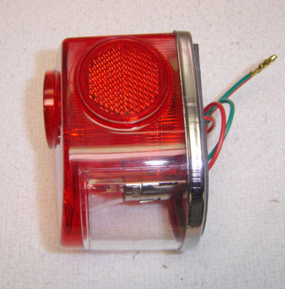 (01A) Taillight Assy. w/ Rubber  Z50 CT70 SL70-hondanuts-Z50-CT70-QA50-SL70-XR75-parts-NOS-OEM-Honda