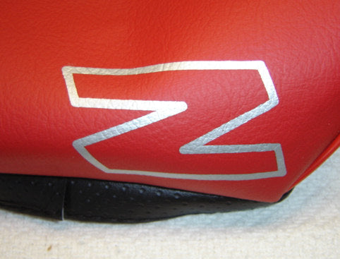 Seat Cover Red Z50R 1979-1987-hondanuts-Z50-CT70-QA50-SL70-XR75-parts-NOS-OEM-Honda