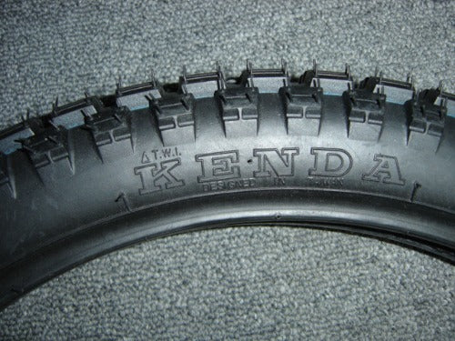 (06A) Kenda Front Tire Honda SL70 XL70-hondanuts-Z50-CT70-QA50-SL70-XR75-parts-NOS-OEM-Honda