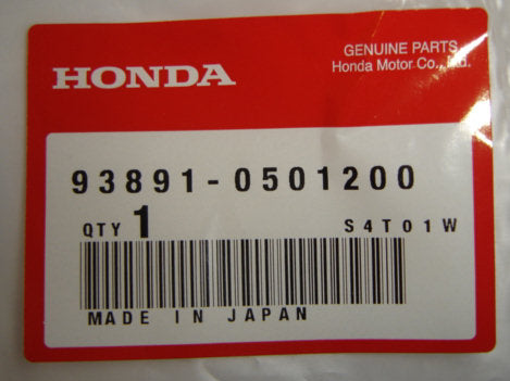 Screw 5x12mm W/ Washer Honda Z50R OEM-hondanuts-Z50-CT70-QA50-SL70-XR75-parts-NOS-OEM-Honda