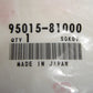 Footpeg Pivot Pin Honda Z50K0-K2  OEM-hondanuts-Z50-CT70-QA50-SL70-XR75-parts-NOS-OEM-Honda