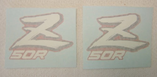 Decal Set Honda Z50R 1988 Minitrail  Gas Tank-hondanuts-Z50-CT70-QA50-SL70-XR75-parts-NOS-OEM-Honda