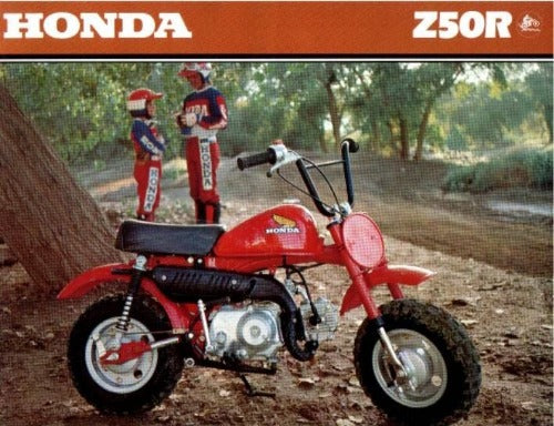 1979 Honda Z50R Sales Brochure-hondanuts-Z50-CT70-QA50-SL70-XR75-parts-NOS-OEM-Honda