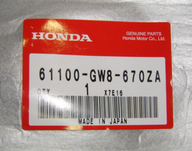 (01) Front Fender White Honda Z50R 1988 to 1999 OEM-hondanuts-Z50-CT70-QA50-SL70-XR75-parts-NOS-OEM-Honda