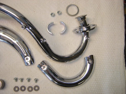 Exhaust System Complete Kit Honda Z50 K1-hondanuts-Z50-CT70-QA50-SL70-XR75-parts-NOS-OEM-Honda