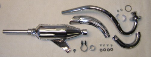 Exhaust System Complete Kit Honda Z50 K1-hondanuts-Z50-CT70-QA50-SL70-XR75-parts-NOS-OEM-Honda