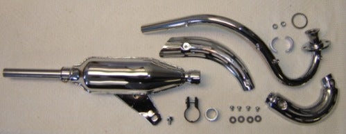 Exhaust System Complete Kit Honda Z50 K2-hondanuts-Z50-CT70-QA50-SL70-XR75-parts-NOS-OEM-Honda