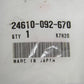 Shift Shaft Spindle Honda Z50R 1988-99 OEM-hondanuts-Z50-CT70-QA50-SL70-XR75-parts-NOS-OEM-Honda