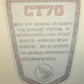 Side Frame Decal Honda CT70 78-79-hondanuts-Z50-CT70-QA50-SL70-XR75-parts-NOS-OEM-Honda