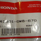 Rear Axle Honda Z50R 1988-1999  OEM-hondanuts-Z50-CT70-QA50-SL70-XR75-parts-NOS-OEM-Honda