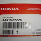 (23) Front Sprocket Circlip Honda QA50 OEM-hondanuts-Z50-CT70-QA50-SL70-XR75-parts-NOS-OEM-Honda