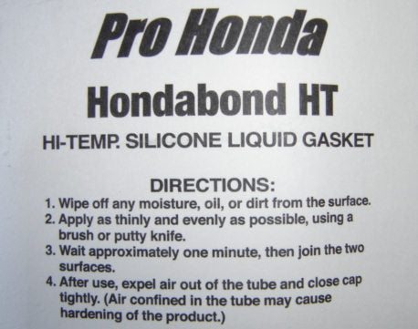 HondaBond HT-hondanuts-Z50-CT70-QA50-SL70-XR75-parts-NOS-OEM-Honda