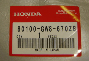 Rear Fender White Honda Z50R 1991 to 1999 OEM-hondanuts-Z50-CT70-QA50-SL70-XR75-parts-NOS-OEM-Honda