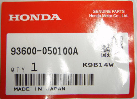 (31) Screw Flat Taper 5mm Honda Z50 CT70 SL70 OEM-hondanuts-Z50-CT70-QA50-SL70-XR75-parts-NOS-OEM-Honda