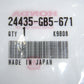 Drum Stopper Spring Honda  CT70 Z50R OEM-hondanuts-Z50-CT70-QA50-SL70-XR75-parts-NOS-OEM-Honda