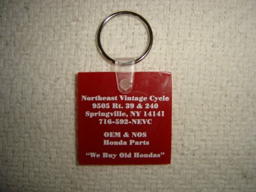 Northeast Vintage Cycle Key Fob-hondanuts-Z50-CT70-QA50-SL70-XR75-parts-NOS-OEM-Honda